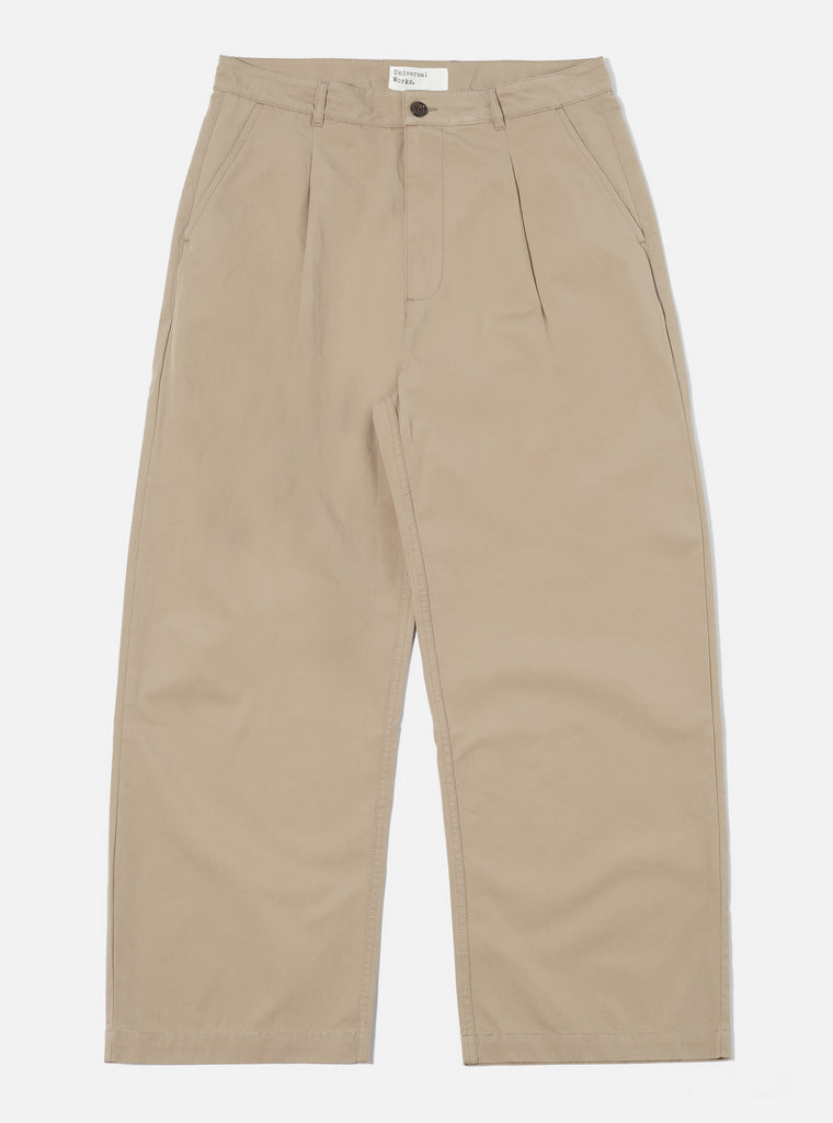 ユニバーサルワークス Universal Works Sailor Pant In Sand Clean Organic Cotton