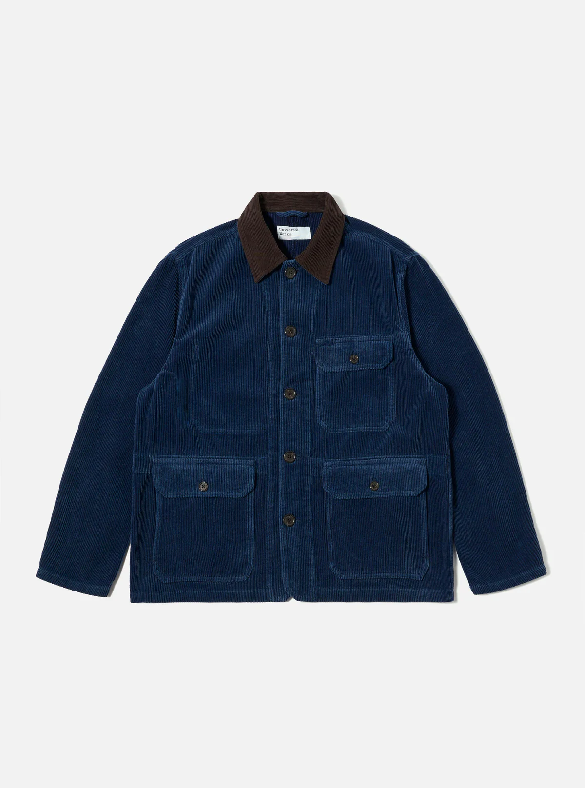 Universal Works ユニバーサルワークス Indigo Recycled Cord Utility Jacket
