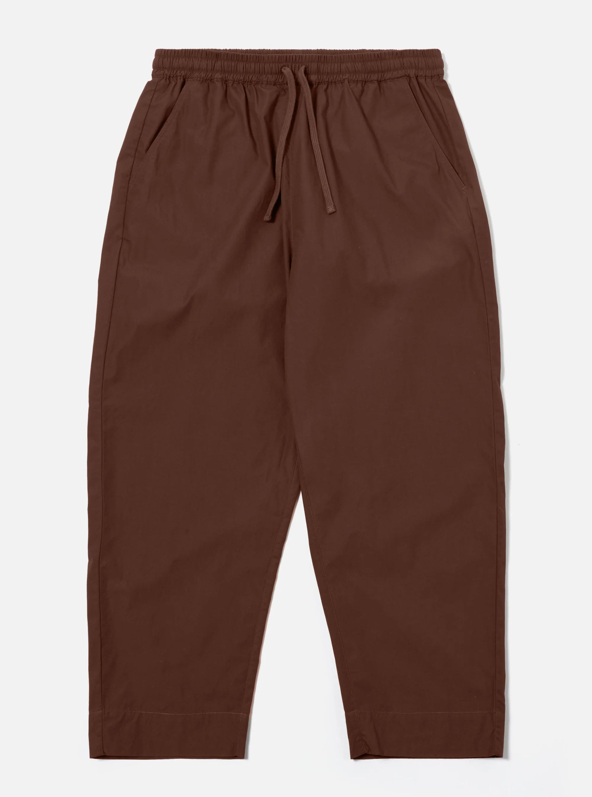 Universal Works. ユニバーサルワークス  Brown Peached Poplin Judo Pant