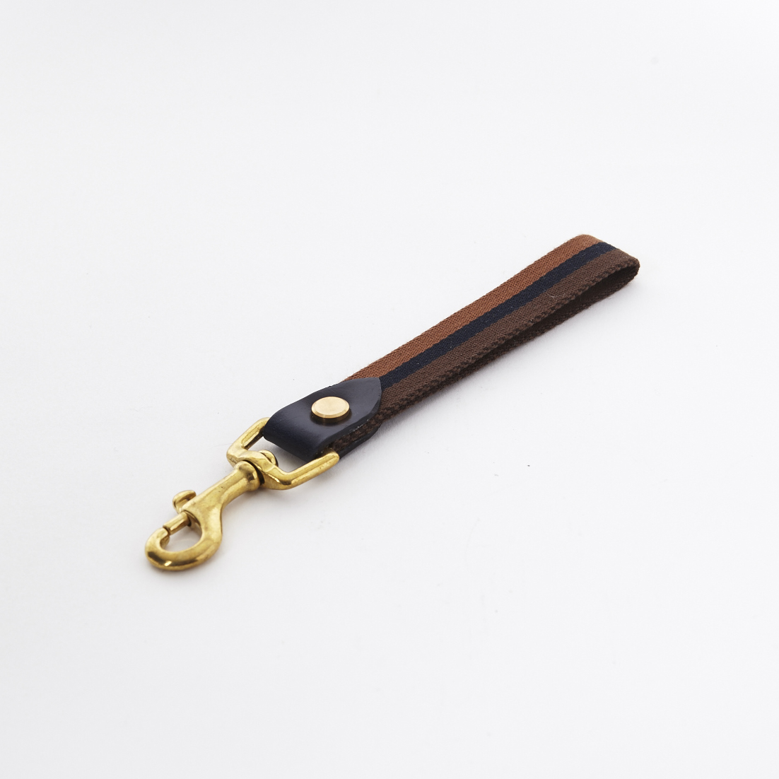 ハーディアンドパーソンズ キーホルダー  HARDY&PARSONS KEY FOB ブラウン&ブラック＆ライトブラウン
