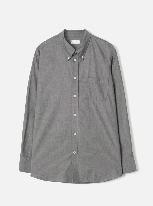 Universal Works ユニバーサルワークス Black Prince Chambray Daybrook Shirt