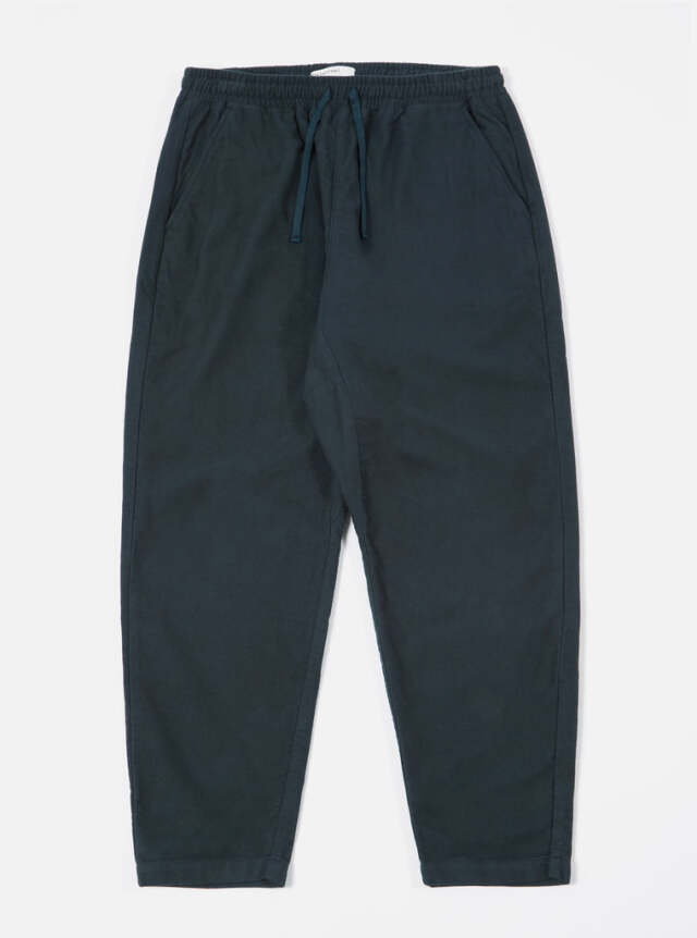 ユニバーサルワークス Universal Works Braga Pant In Navy Moleskin