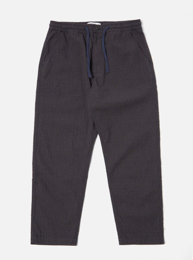 ユニバーサルワークス Universal Works Hi Water Trouser In Navy Ospina Cotton