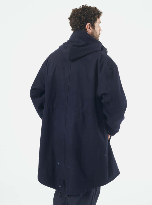 universal works コート Universal Works ユニバーサルワークス Cruiser Parka In Navy