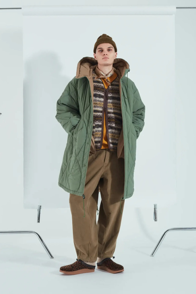 Universal Works ユニバーサルワークス Zip Liner Jacket In Fairisle