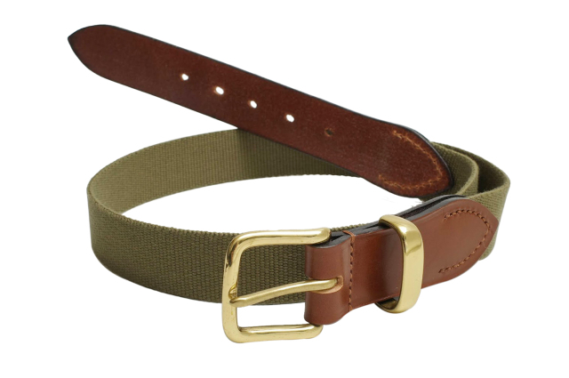 ハーディアンドパーソンズ ブライドルレザー ベルト メンズ HARDY&PARSONS BREDON BRASS CONKER KHAKI