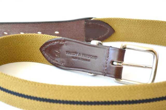 英国製】HARDY & PARSONS イングリッシュブライドルドレスベルト  