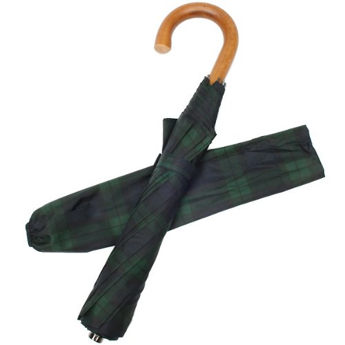 FOX　UMBRELLAS フォックスアンブレラズ マラッカ　テレスコピック　ブラックウォッチ