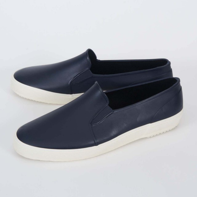 FOX UMBRELLAS フォックスアンブレラズ スリッポン レインシューズ ネイビー