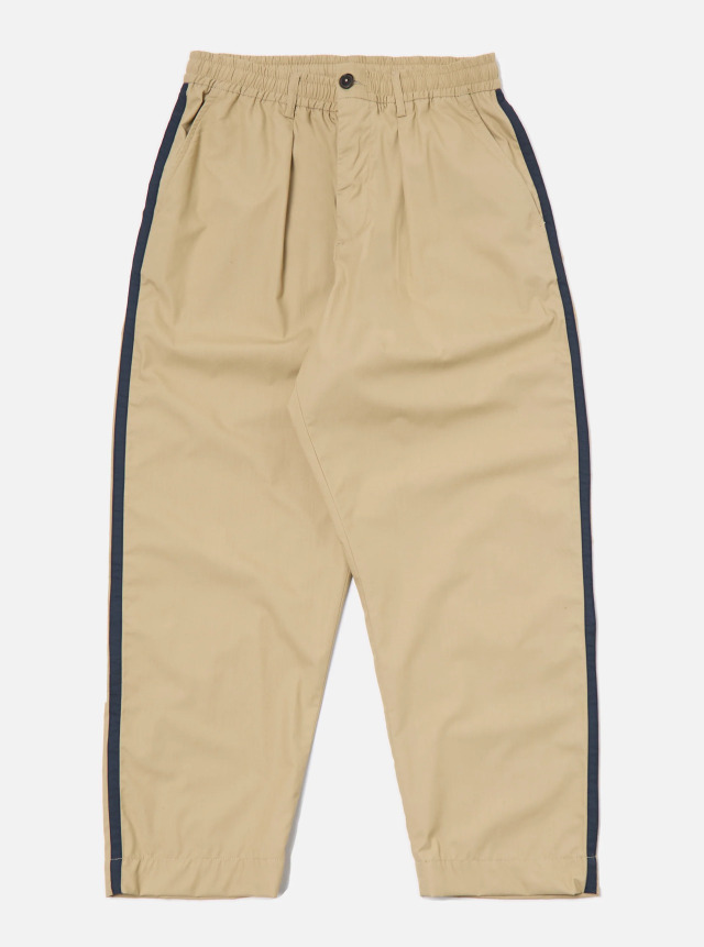 Universal Works. ユニバーサルワークス Oxford Pant in Sand Recycled Polytech