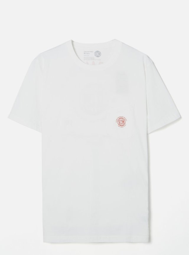 Universal Works ユニバーサルワークス Tシャツ 春夏用 エクル