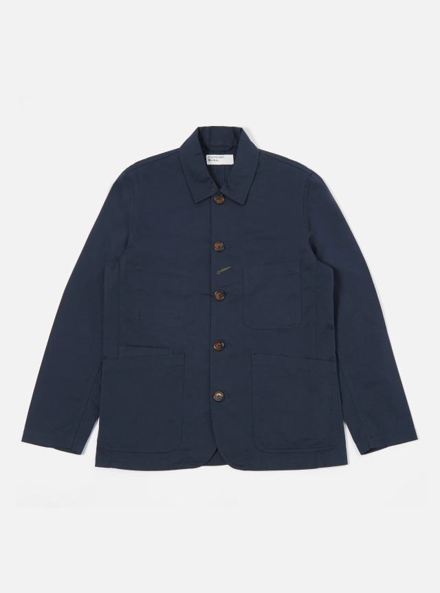 Universal Works ユニバーサルワークス Navy Twill Bakers Jacket