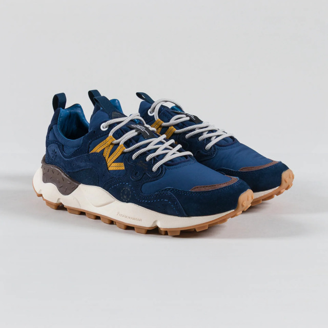 Flower Mountain x Universal Works Yamano 3 Shoe Navy Brown Suede Nylon