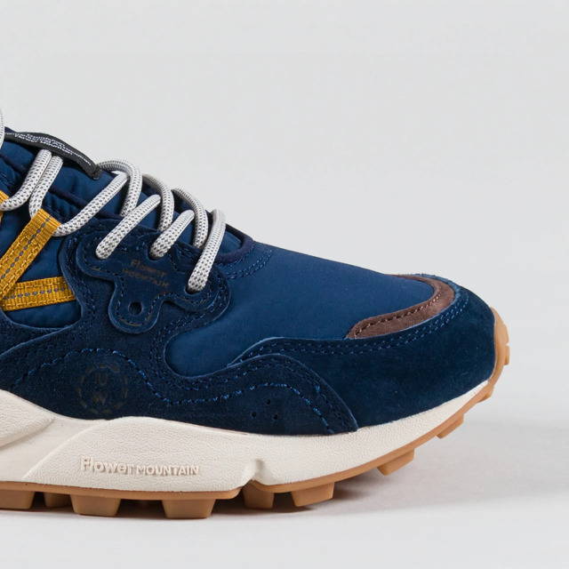 Flower Mountain x Universal Works Yamano 3 Shoe Navy Brown Suede