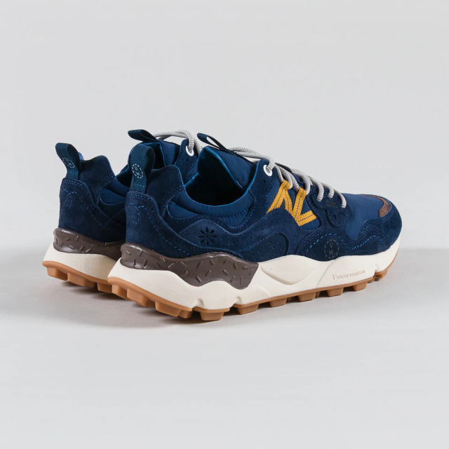 Flower Mountain x Universal Works Yamano 3 Shoe Navy Brown Suede
