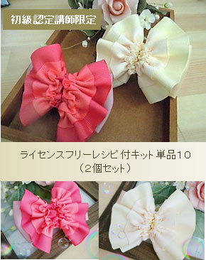 初級ライセンスフリーレシピ付単品キット10