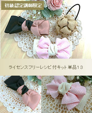 初級認定講師専用ライセンスフリーレシピ付キット単品１３