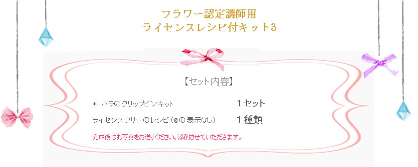 とんがりバラキットのセット内容