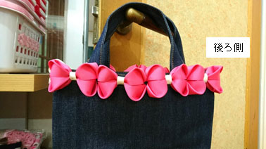 オーダーページ.*・゜　.゜・*. パッチワークデニム 赤＆青 ドッグ用 リボン Lee 【10%OFF】130〜160cm ベビーキッズ Leeリー オーバーオール