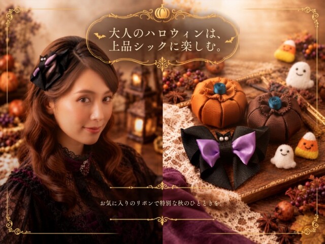 大人のハロウィンは上品シックに楽しむ