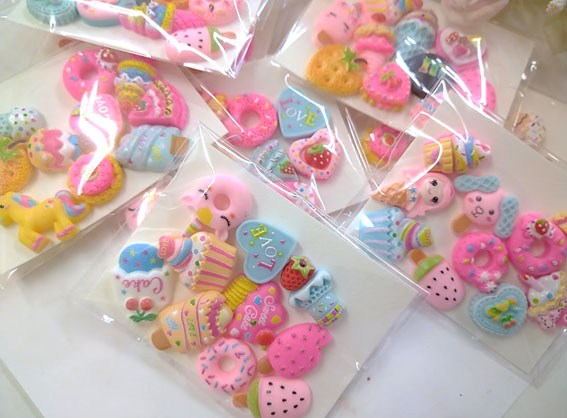 スイーツデコパーツMIX10個セット