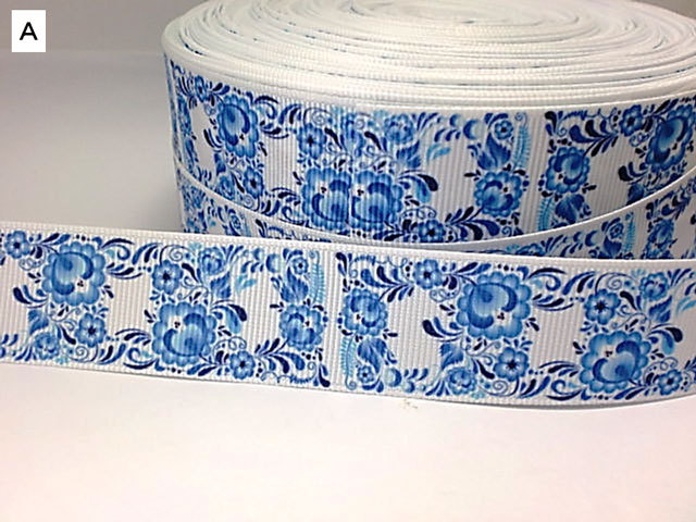 25mm幅花柄リボン2