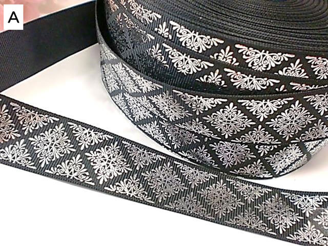 25mm幅その他の柄プリントリボン１