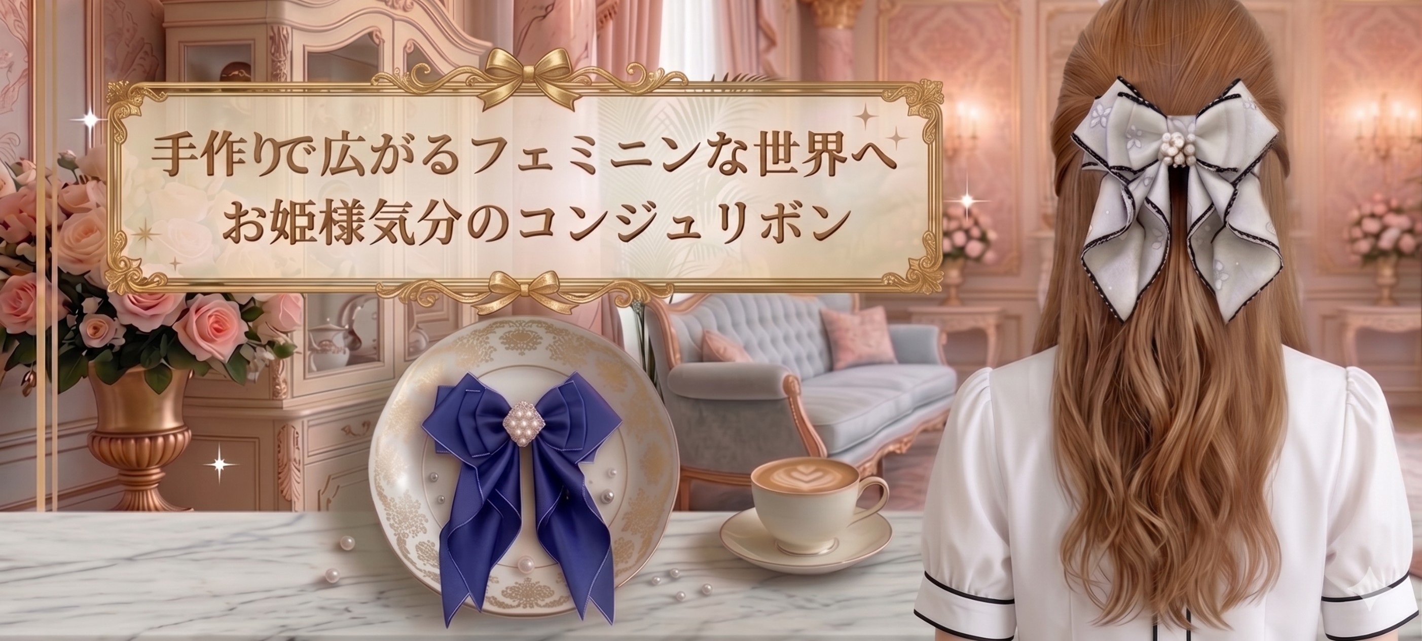 お姫様気分のコンジュリボン