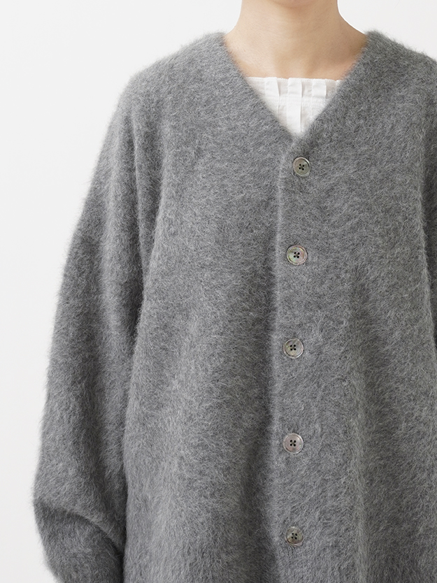 フォックスカシミヤVネックカーディガン IENA（イエナ）の「フォックスカシミヤ Vネックカーディガン