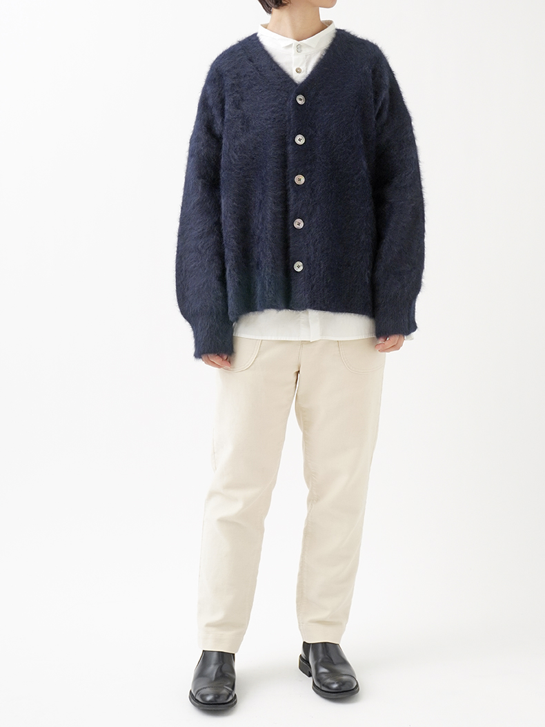 フォックスカシミヤVネックカーディガン フォックスカシミヤVネックカーディガン