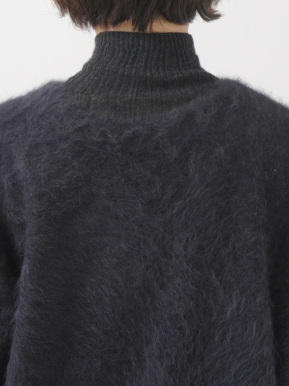 フォックスカシミヤVネックカーディガン