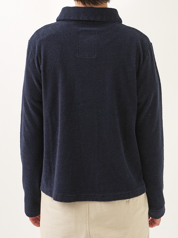 60／－パイル シャツカーディガン