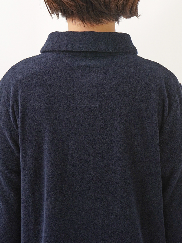 60／－パイル シャツカーディガン