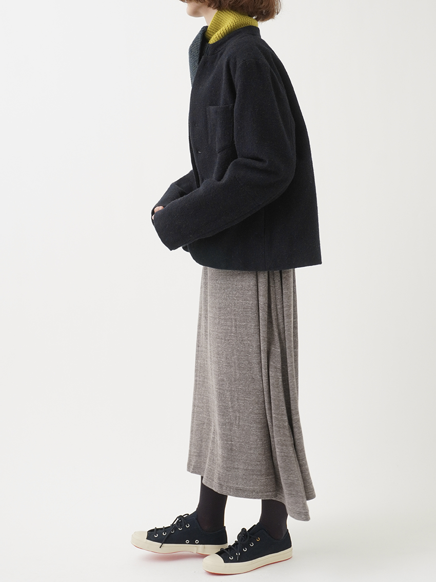 リバティ生地使用 フレアワンピース リバティプリントのフレアワンピース作りました♪WildFlowersです。