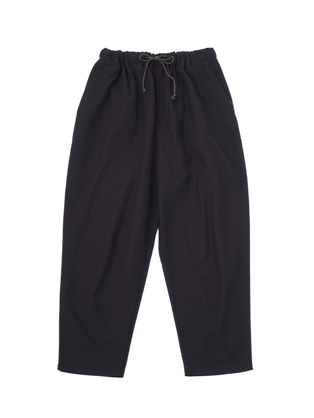 コンパクトニットツイル　リラックステーパードパンツ