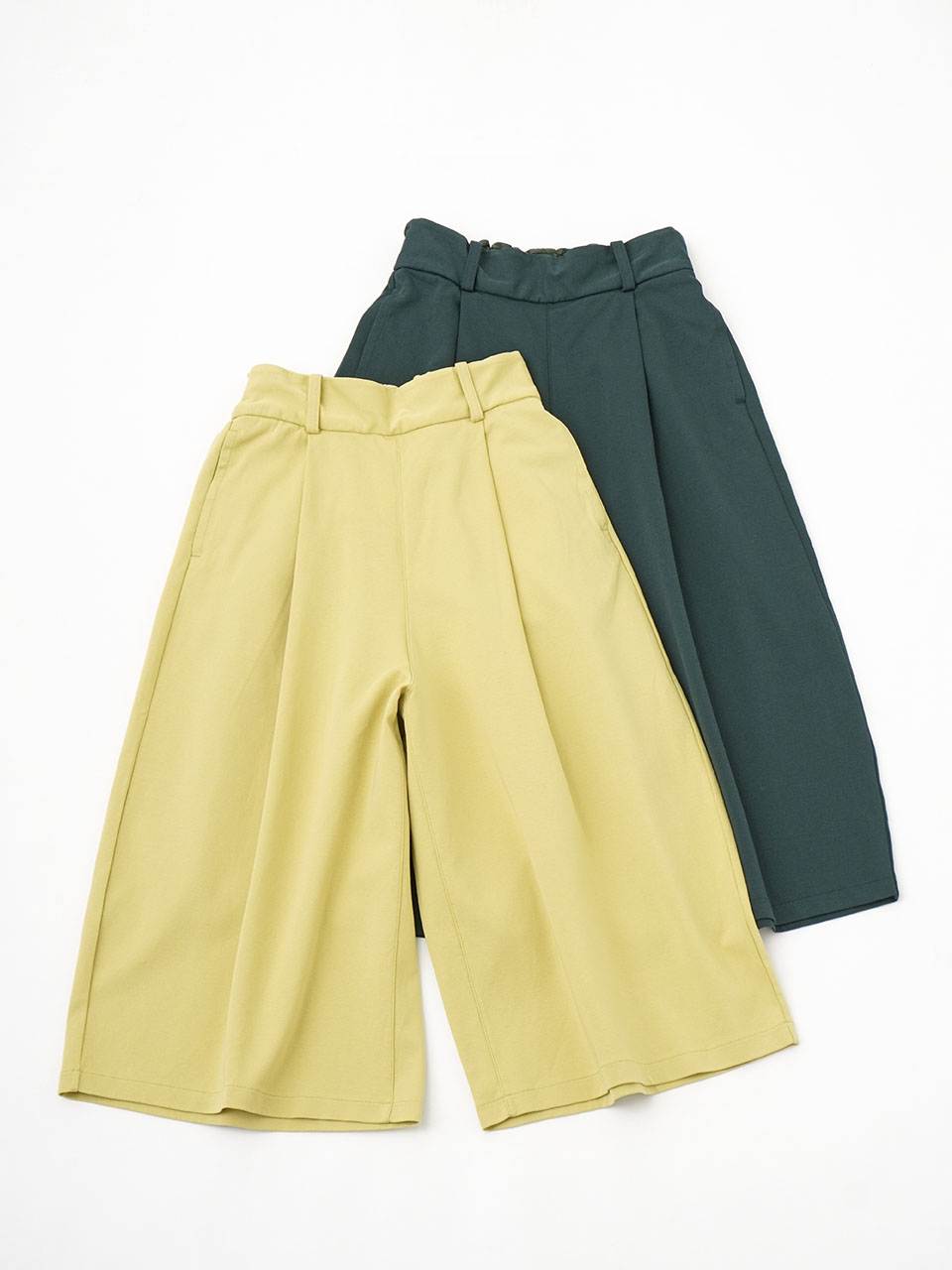 ドライシルケットポンチ キュロットパンツ