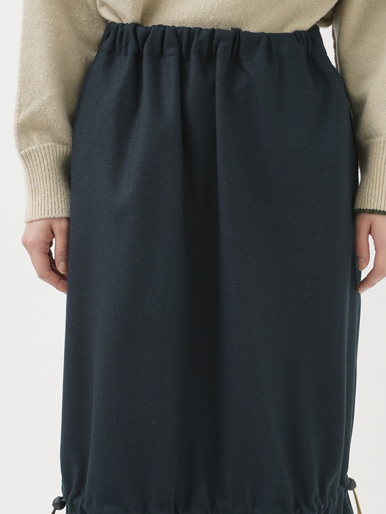 ルミナリー圧縮スムース ドローコード付スカート