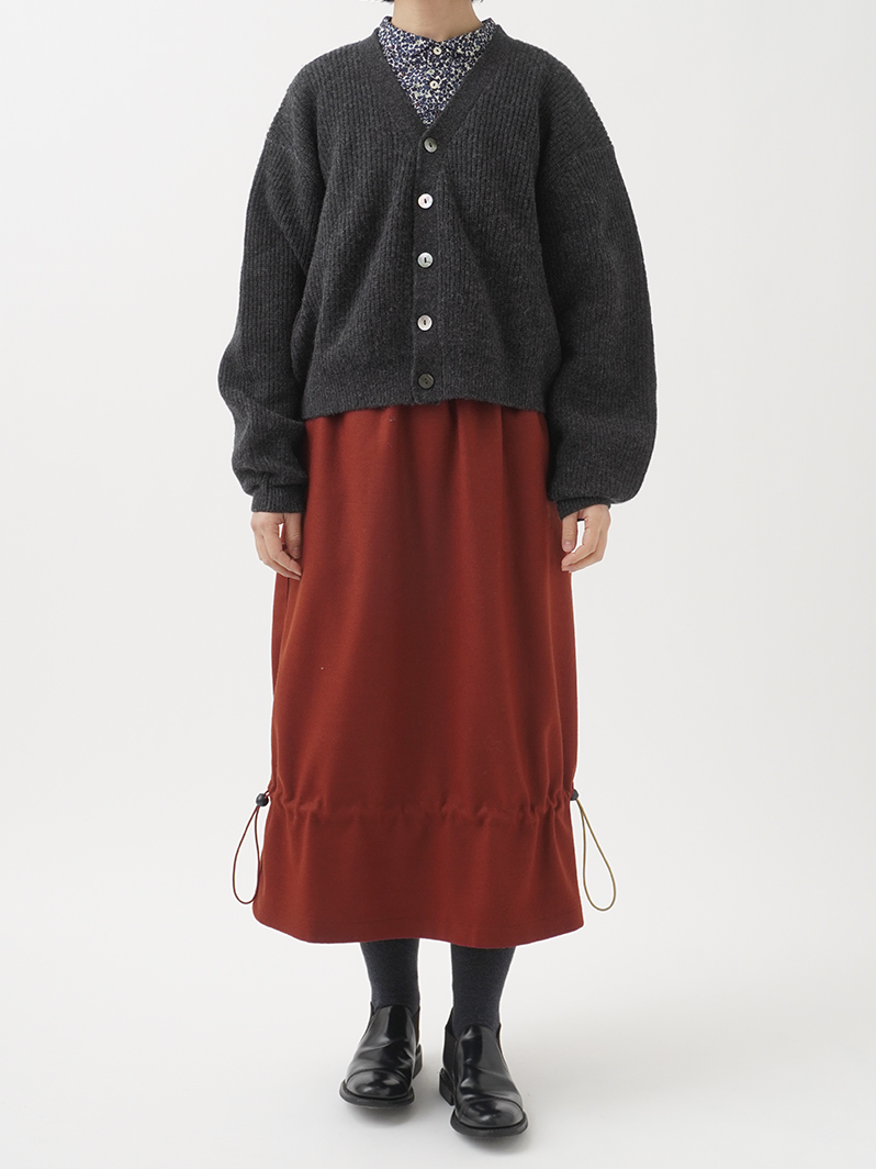 ルミナリー圧縮スムース ドローコード付スカート