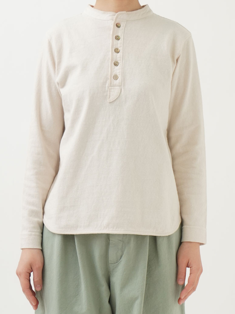 21AW ファッション 新品 パラスパレス ラフィ天竺 ヘンリー