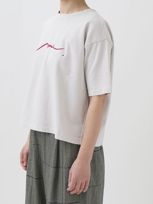 30／／天竺ウメモモサクラプリントTシャツ