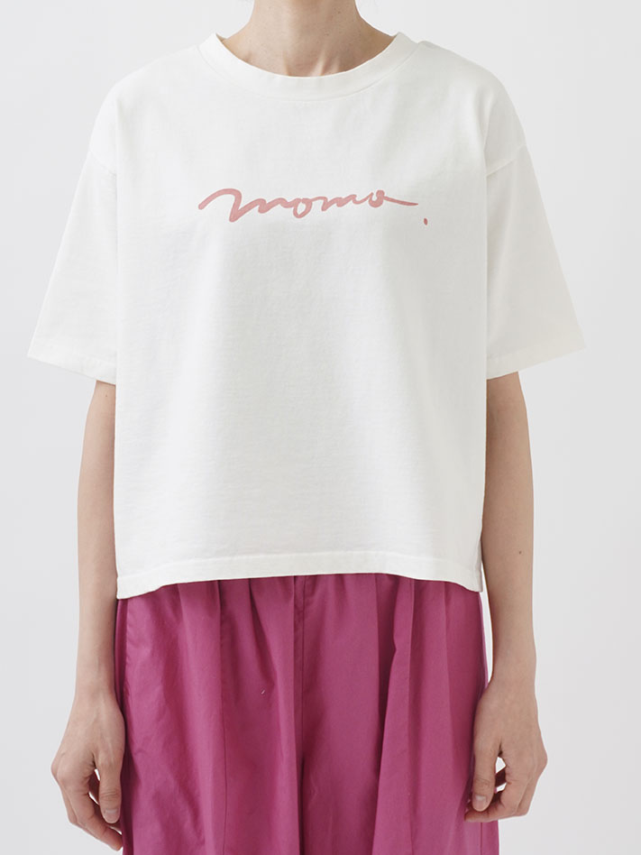 ももティン　1028 30／／天竺ウメモモサクラプリントTシャツ