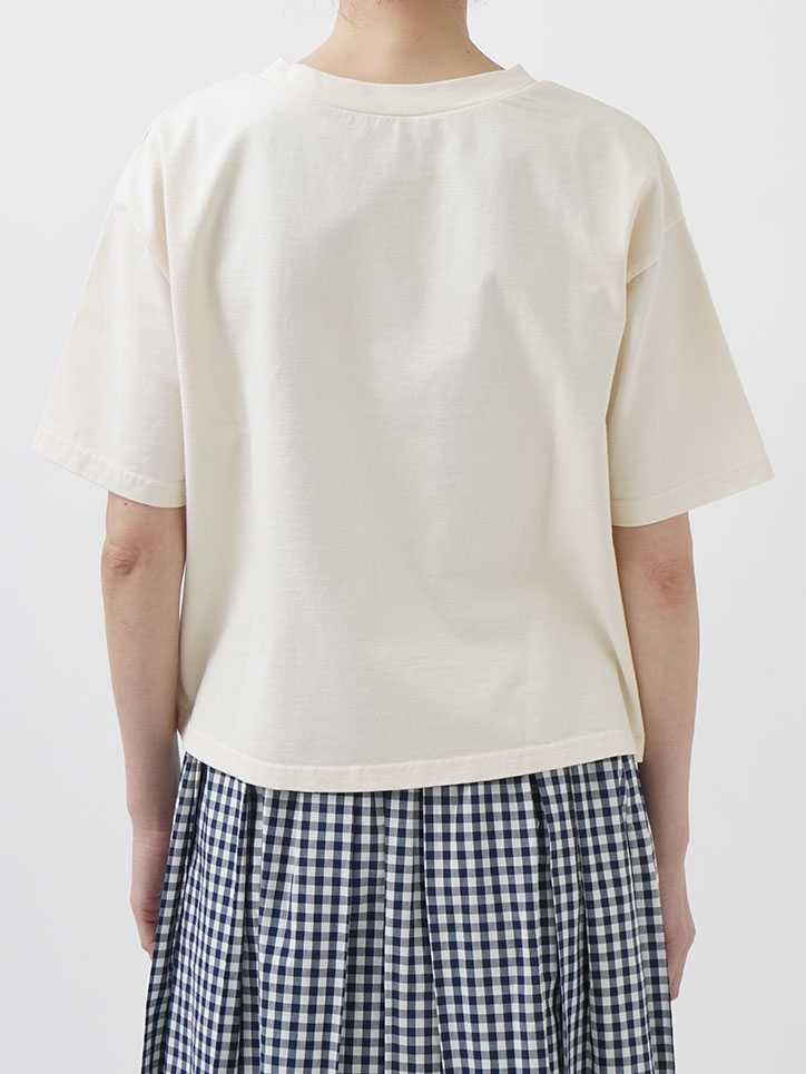ももティン　1028 30／／天竺ウメモモサクラプリントTシャツ