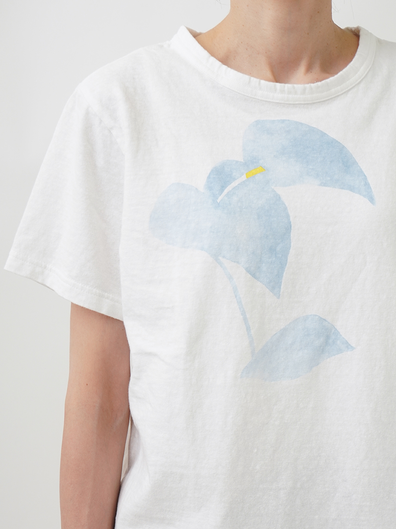 ◆ラフィ天竺製品染めＴシャツ WEB・一部店舗限定】ラフィ天竺製品染めTシャツ | human woman