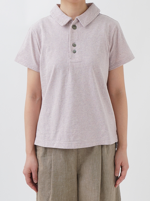25／－ラフィトップ天竺 ポロシャツ