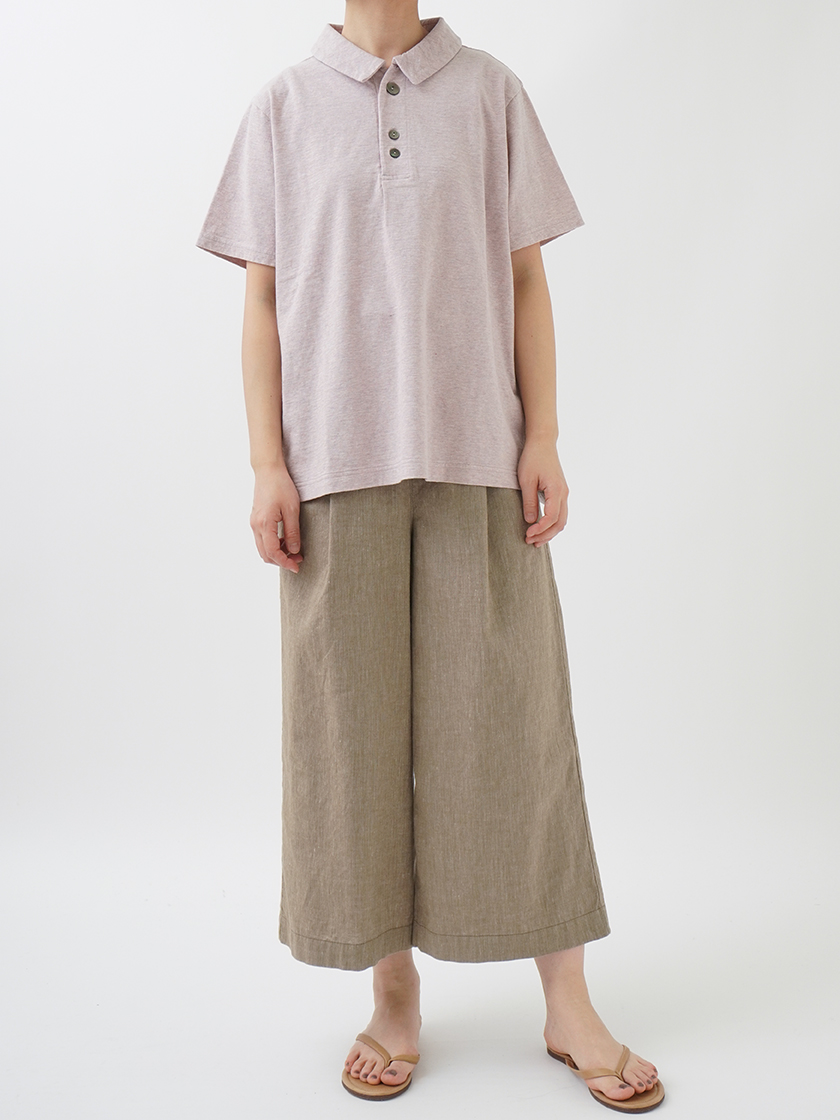 25／－ラフィトップ天竺 ポロシャツ