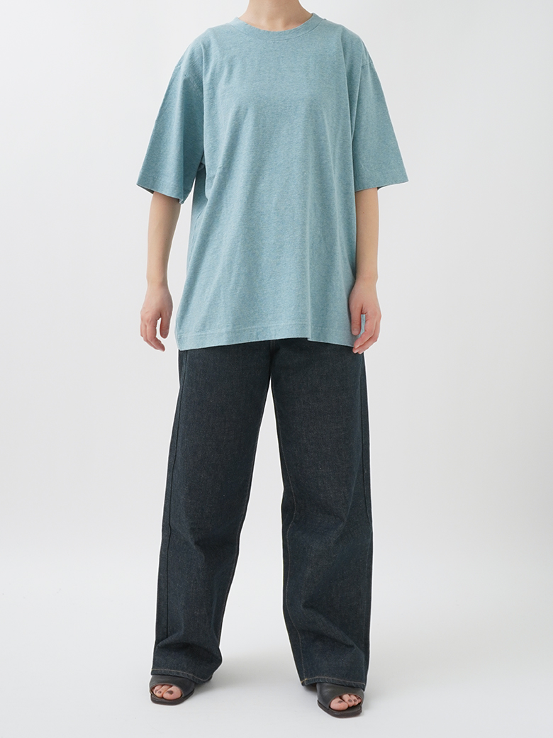 25／－ラフィトップ天竺 オーバーサイズTシャツ