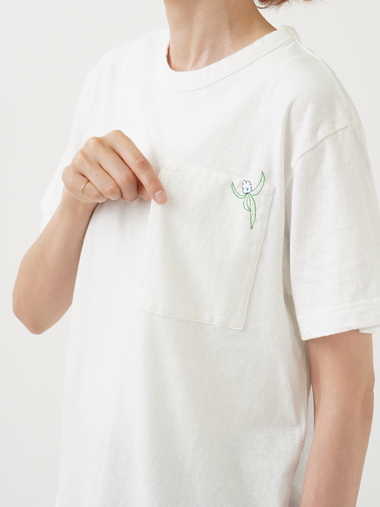 アトリエggDENIM LINE ビーチパッチTシャツ UNISEX デニムパッチTシャツ – BUNNY APARTMENT