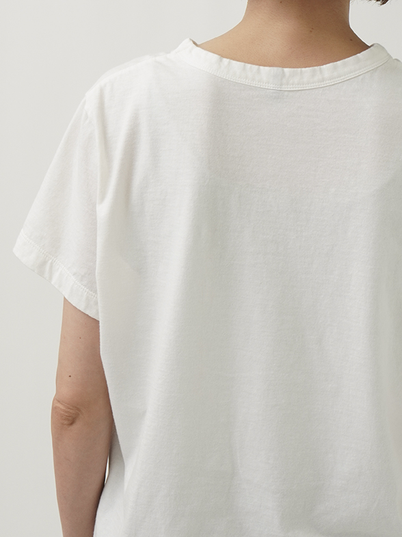 【今季新作完売品】mof manul 天竺 総柄 プリントTシャツ プレーティング天竺 プリントTシャツ（72-21EK13-205