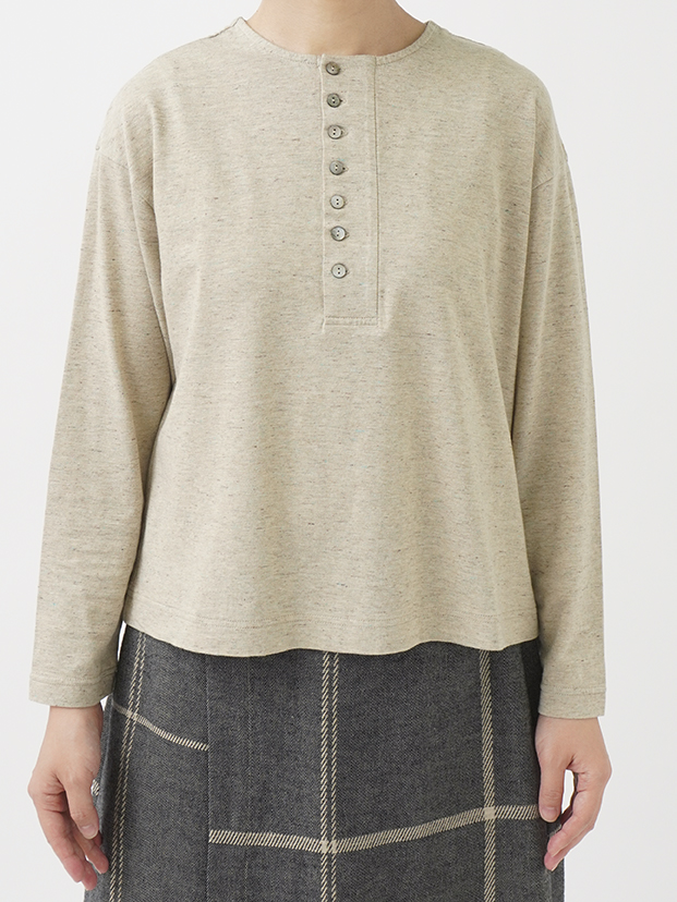 1920's CONTOOCOOK MILLS ウールヘンリーネック 1920's CONTOOCOOK MILLS WOOL HENLEY NECK - Cocky Crew Store