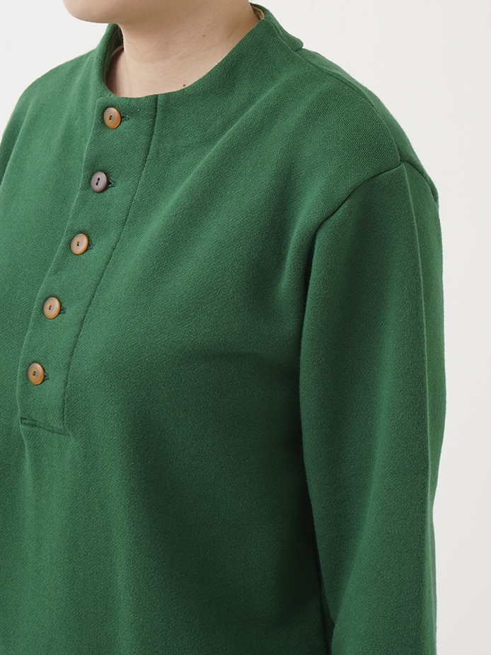 CONFECT 裏毛 ヘンリーネックプルオーバー サイズ3 CONFECT 裏毛 ヘンリーネックプルオーバー サイズ3 - メルカリ